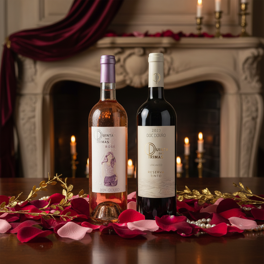 Pack Duo Primas — Reserva Tinto 2023 e Rosé 2024 DOC Douro premiados