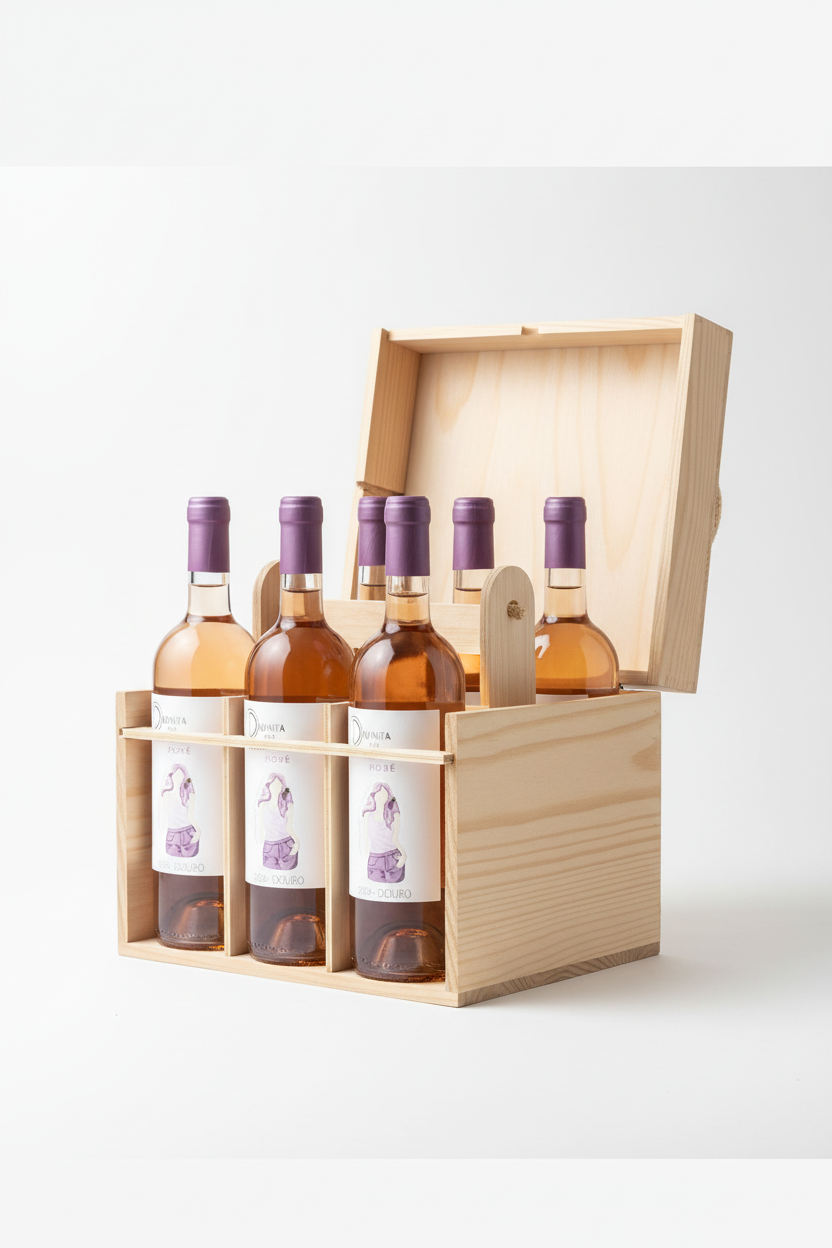 Pack 6 Garrafas - Rosé 2024 "A Rapariga dos Cachos Rosados"